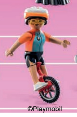 Girls Series 24 Unicyclist