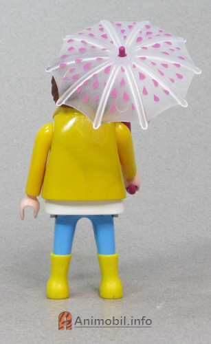 Girls Series 29 Four Woman in Raingear