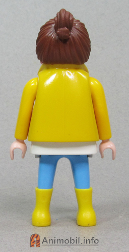 Girls Series 29 Four Woman in Raingear