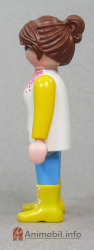 Girls Series 29 Four Woman in Raingear