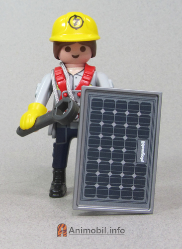 Girls Series 30 Solar Power Worker