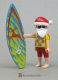 Boy Series Six 11 Surfing Santa