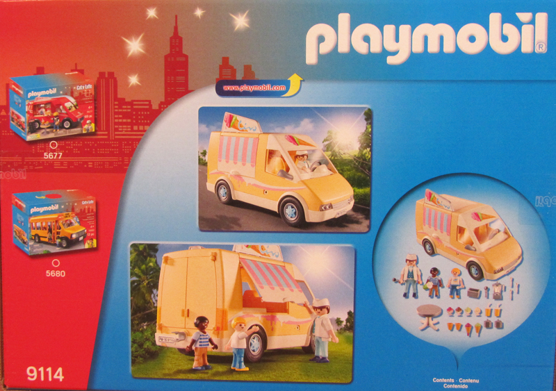 Playmobil 9114 Ice Cream Truck Van 