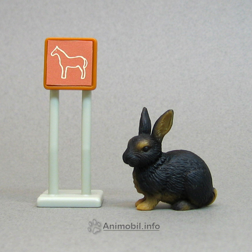 Rabbit Black and Brown