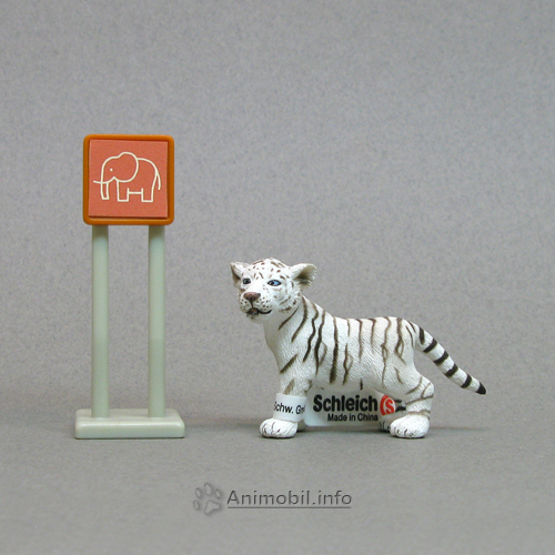 Tiger Cub White Standing