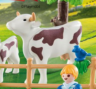 playmobil cow