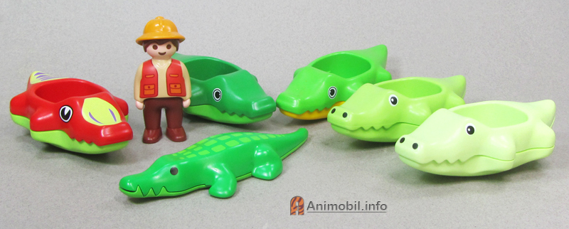 123 Alligator and Crocodile