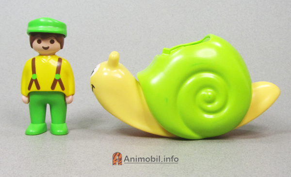 Junior Snail Yellow and Green