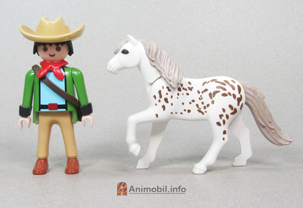 Pony 4 White with Spots 2