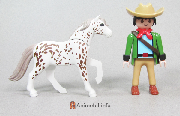 Pony 4 White with Spots 2