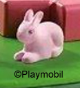 Rabbit Large 2 Laying Pink 3