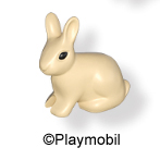 Rabbit Large 2 Sitting Light Tan