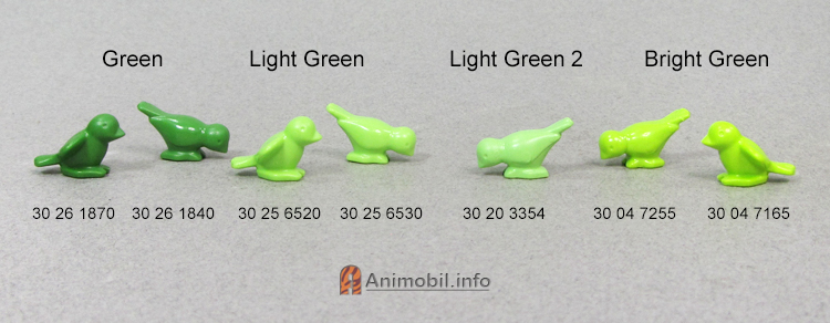 Songbird Green Head Down 