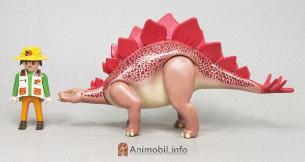 Stegosaurus Red