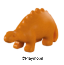 Stegosaurus Baby Orange 3