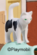 Cat Standing White Spotted 5