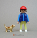 Puppy Standing Tan - Brown Spots