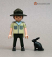Rabbit Large Sitting Black