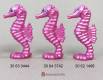 Seahorse Giant Pink