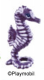 Seahorse Giant Purple 2