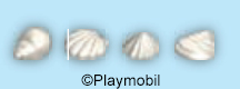 Seashells Set White 3