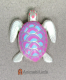 Sea Turtle 2 White and Pink