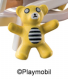 Teddy Bear Yellow Striped