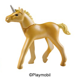 Unicorn Baby 3 Gold