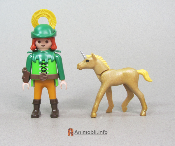 Unicorn Baby 3 Gold