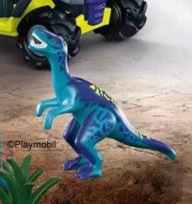 Velociraptor 13 Blue