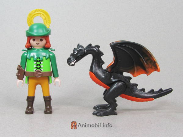 Wyvern Small 3 Black and Orange